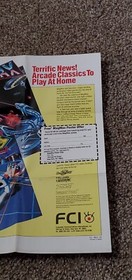 FCI Insert MAGMAX Seicross Ultima Free Poster Offer Nintendo NES FCI-NES-US