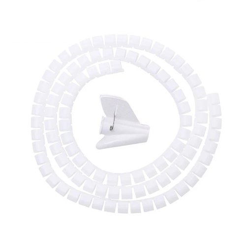 2M Kabelhülle Wickelrohr Draht Kabel Organizer Schutz Spiral Flexibler Schlauch - Afbeelding 8 van 9