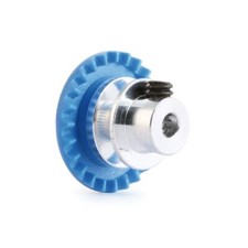 NSR Soft Plastic / Aluminium Inline Crown Gear 24z axle  3/32" 6324AL