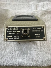 Vintage Micro Match Watt Meter HAM Radio MM-621N