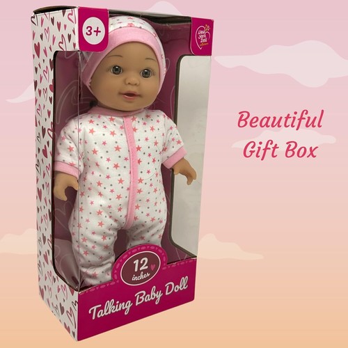 12" Soft Body Interactive Baby Doll That Can Talk, Cry, Sing and Laugh - Unicorn - Picture 3 of 8