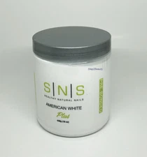 SNS Healthy Natural Nails Dipping Powder - AMERICAN WHITE 16 oz