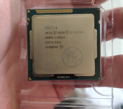 Intel Xeon E3-1270 V2 3.5GHz Quad Core 8MB LGA1155 SR0P6 CPU Processor