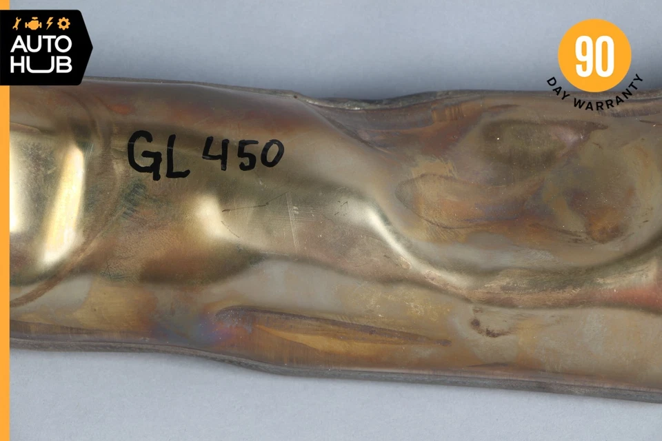 Tubo de escape delantero derecho del motor Mercedes X166 GL450 ML63 AMG 12-19 FABRICANTE DE EQUIPOS ORIGINALES Foto 3 de 4