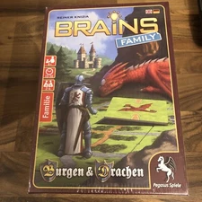 Brains Family: Burgen & Drachen Board Game