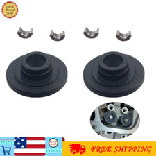 5mm Billet Aluminum Retainers for Tillotson 212R/225R/RS Engine Black