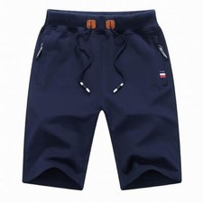 Pantalones Cortos Deportivos Casual Para Hombre Correr Gimnasio Ropa De Poli ste