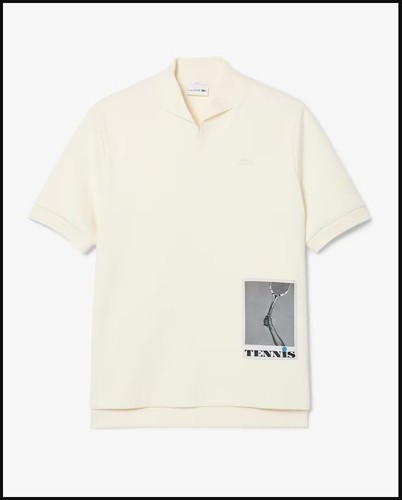 LACOSTE MENS OVERSIZED FITF24 COLLECTION POLO SHIRT FR4 MEDIUM RRP:-£500 - 第 1/4 張圖片