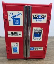 Funrise Inc 1995 Plastic Mechanics Tool Box Chest Goodwrench GM Stickers Toy Car
