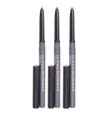 LANCOME LE STYLO WATERPROOF EYELINER FUMEE GREY FULL SIZE LOT OF 3 LINERS