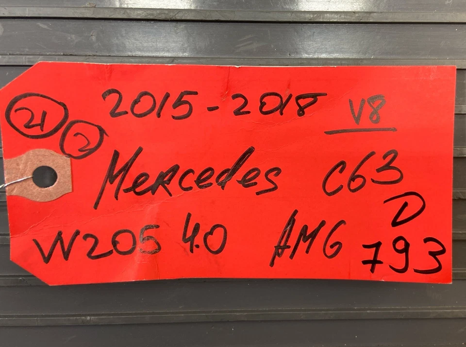 2015-2023 Mercedes C63S AMG W205 4.0 V8 Biturbo Turbocharger OEM - Image 2 of 4