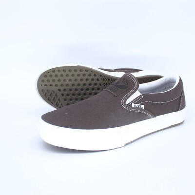 VANS SHOES BMX SLIP-ON DAKOTA US 8 EUR 40,5 BROWN WHITE