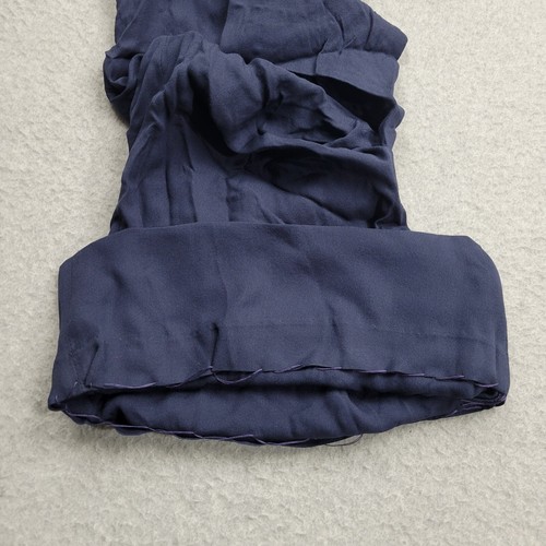 Schumacher transparente Schlaghose Damen mittelblau weites Bein 100 Seide gefüttert Hose - Bild 12 von 17