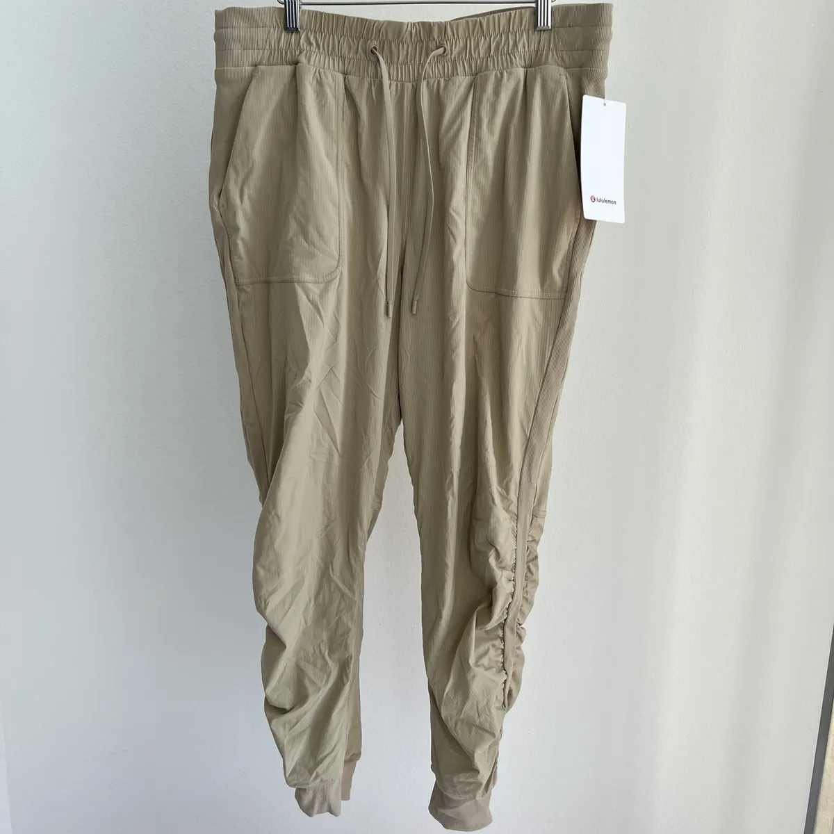 Lululemon Beyond the Studio Lined Jogger NWT Size 14 LW5DD6S TRNH Trench  Beige