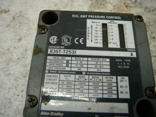 ALLEN BRADLEY 836T-T253J SERIES A PRESSURE CONTROL