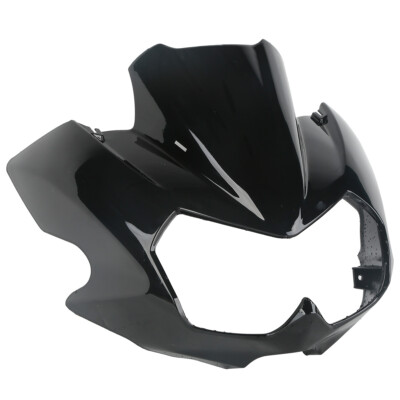 Kawasaki　Z750-Dフロント アウターチューブ❗️未使用 Vivid Black Upper Front Fairing Cowl Nose Fit For Kawasaki Z750