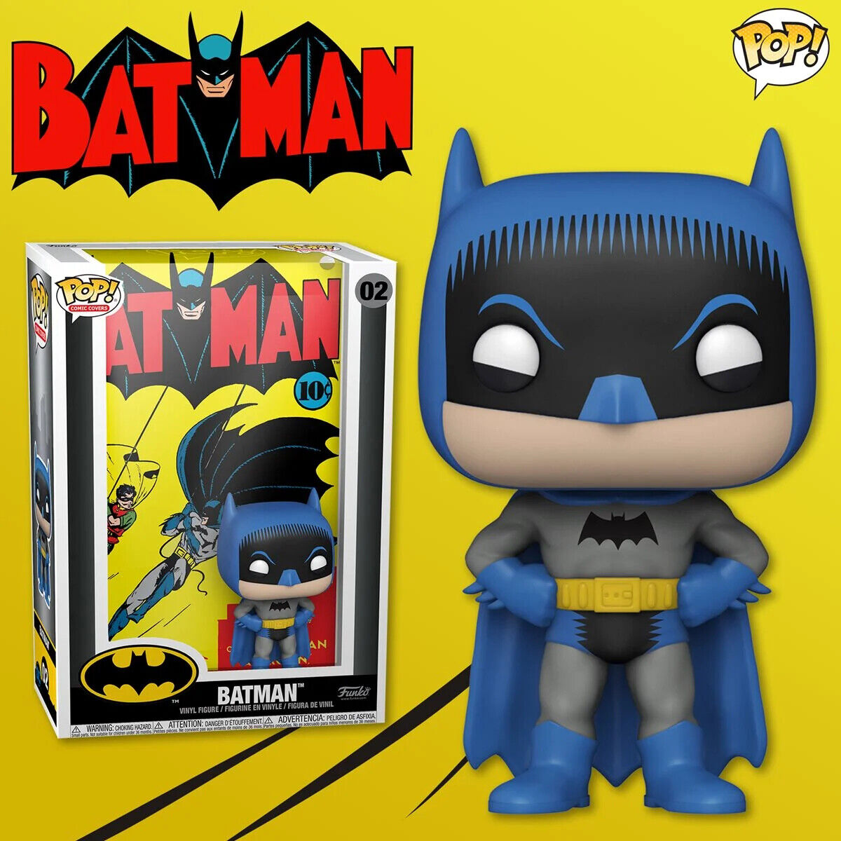 Funko Pop! #02 Covers Series - DC Comics - Batman #1