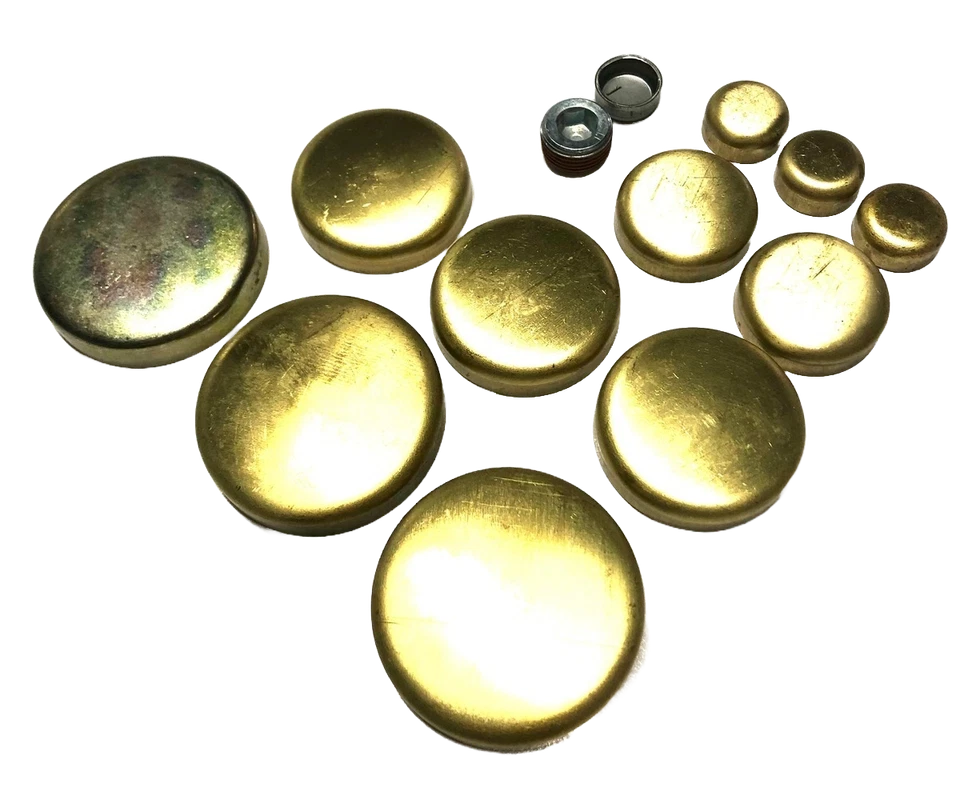 Brass Welch Welsh Freeze Core Plug kit Holden 6 Red Motor 149 161 179 186 202 - image 3 of 3