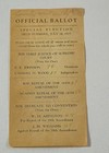 Original 1933 Official Ballot Special Election July 18 1933 Prohibition — photo 1