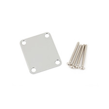 NEW Fender 4-Bolt Vintage-Style Neck Plate - Chrome