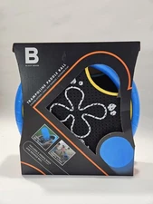 Trampoline Paddle Ball -Outdoor Play- 2 Player Action-2 Sport Discs & Ball NEW