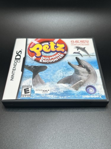 Nintendo DS Petz Dolphinz Encounter Video Game 🔥 Excellent Tested FREE SHIPPING - Picture 6 of 8