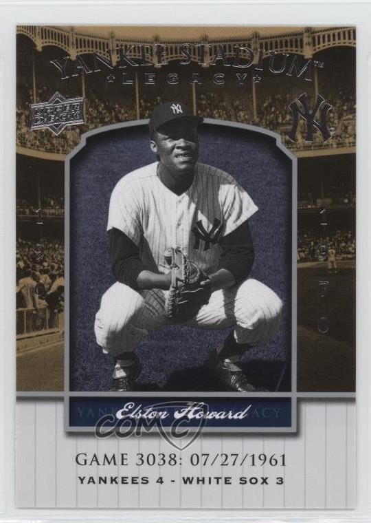 2008 Upper Deck Yankee Stadium Legacy Elston Howard #YSL3038 fm0