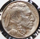 1931s Buffalo nickel Bu bright uncirculated