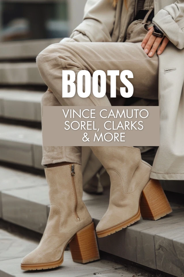 Women's Boots - Vince Camuto, Sorel, Clarks & More