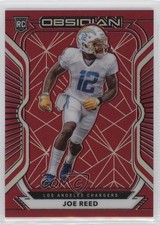 2020 Panini Obsidian Rookies Electric Etch Red Flood 17/26 Joe Reed #179 0c2
