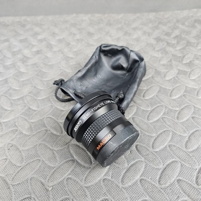 Jessops Semi-Fisheye Objektiv 0,42x mit Makroadapter guter gebrauchter Zustand