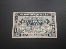 Algeria 2 Francs 1944