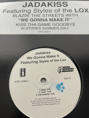 Jadakiss - We Gon Make It PROMO - $4.99 Warehouse BINS - READ DESCRIPTION