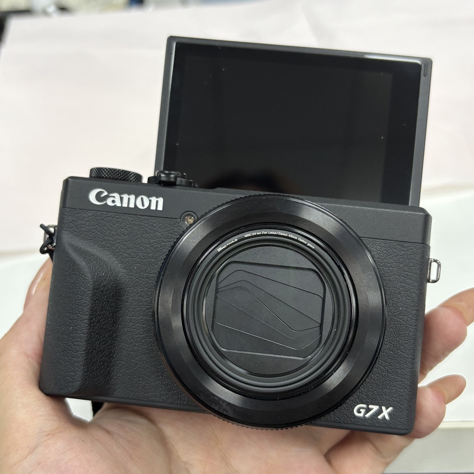 Canon PowerShot G7X Mark III 20.2MP 4K Digital Camera 4.2x Zoom Black