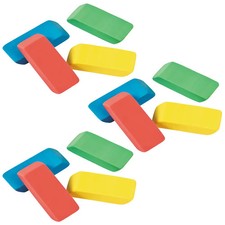 Bulk 144 Pc. Beveled Rainbow Erasers