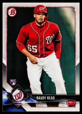 Raudy Read 2018 Bowman #20 RC Washington Nationals