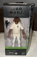 Star Wars Black Series Admiral Ackbar 6in Figure Hasbro White ROTJ New Boxed
