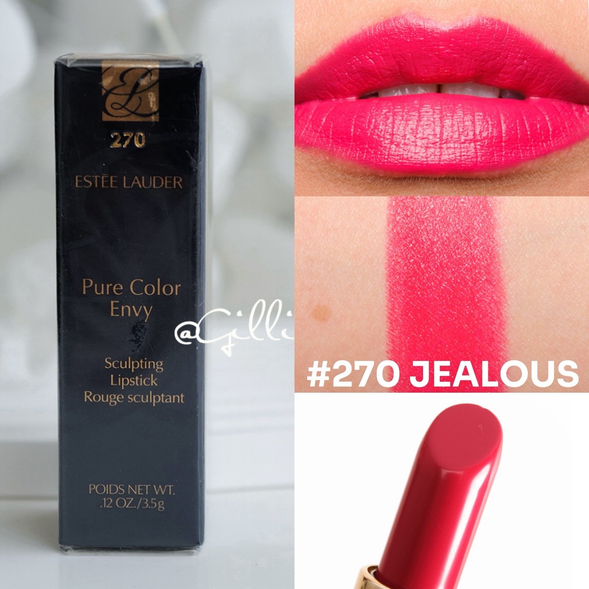 ESTEE LAUDER Pure Color Envy Sculpting Lipstick ~ # 270 JEALOUS
