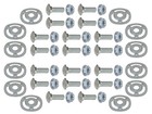 1968 69 Fairlane Bumper Bolt Kit Front Rear Torino Ranchero 48 Pieces New
