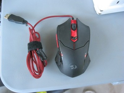 RedDragon Gaming Mouse USB Wired Optical  M601-3 3200 DPI with weights FREE SHIP