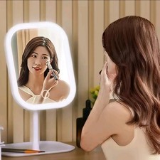 1Pcs LED Makeup Mirror with Light Touch Control Adjustable Table Vanity Mirror