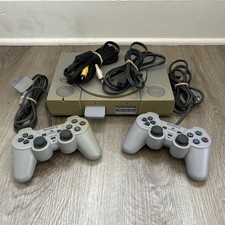 Sony PlayStation Launch Edition Console Gray SCPH-9001 Bundle Tested Works READ