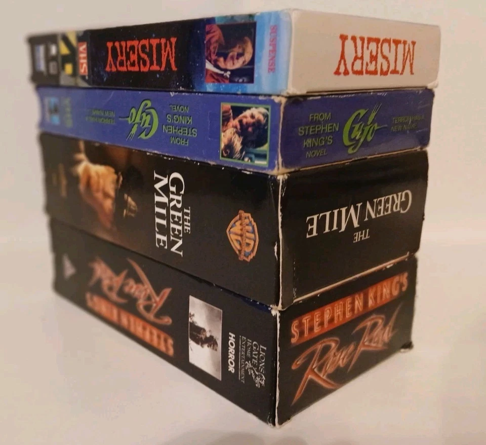 Stephen King VHS LOT RARE VHS VINTAGE SET .FREE SHIPPING - Image 3 of 4