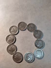 Lot of 10 90% Silver Roosevelt Dimes🔥 1946 1947 1949 PDS & 1948 P $1 Face 🔥#37