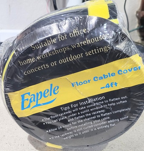 Cubierta protectora de cable Eapele de 4 pies para piso, conducto de PVC de alta resistencia👈 - Imagen 5 de 6