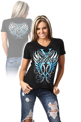 Offizielles TNA Velvet Sky ''''Sky's the limit'''' Impact Wrestling Damen T-Shirt