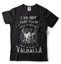 Valhalla T-shirt Viking Shirt the vikings Tee shirt Ragnar T-shirt Odin T-shirt