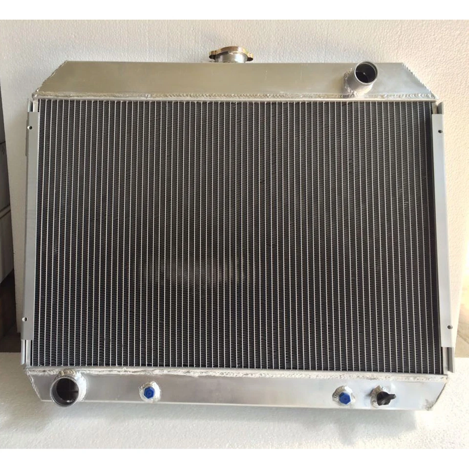 375 Aluminum Radiator For Dodge Challenger Coronet 1970-74 3Row AT big block 26" - Image 2 of 4