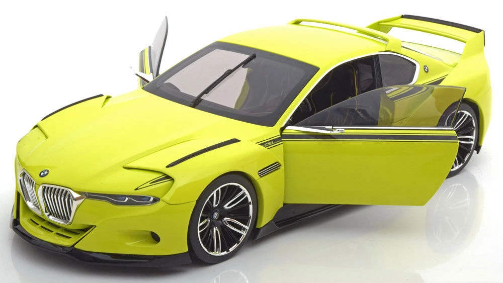 Norev BMW 3.0 CSL Hommage Light Green Dealer Edition 1:18*BRAND NEW! Very Nice!!