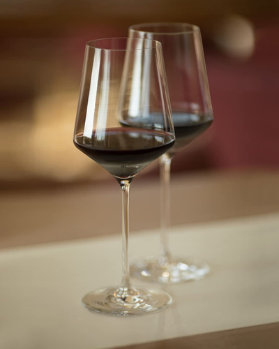 Red Wine Glasses Set of 4, Premium Crystal Wine Glasses Hand Blown,15 Oz,Thin Ri - Bild 5 von 12